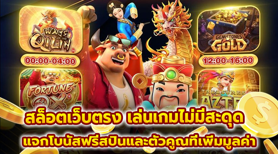 สล็อตเว็บตรง เล่นเกมไม่มีสะดุด